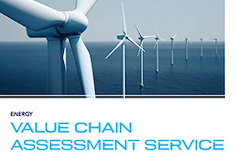 Value chain assessment service for offshore wind