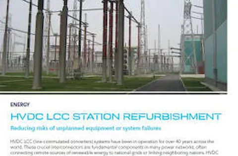 HVDC LCC station refurbishment