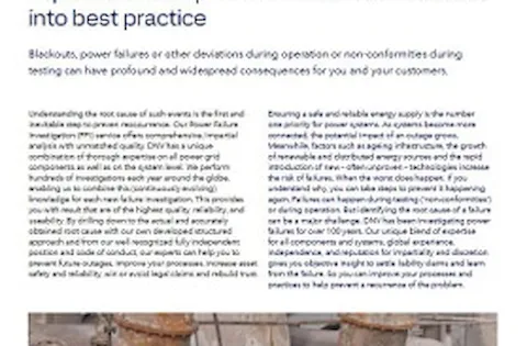 Power Failure Investigation