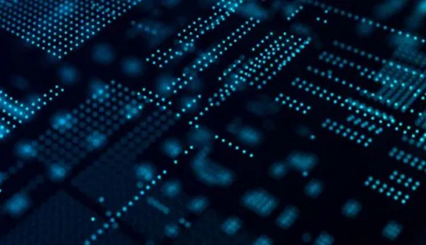 AI concept and virtual reality