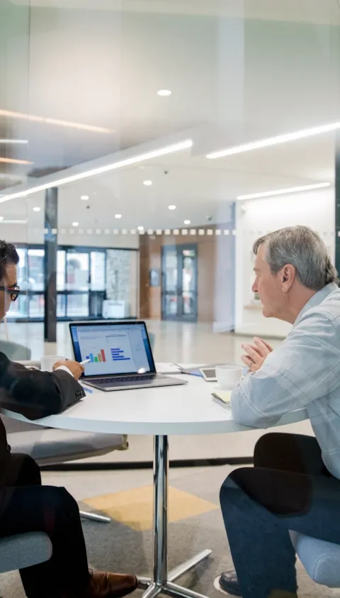 My certification dashboard on a laptop