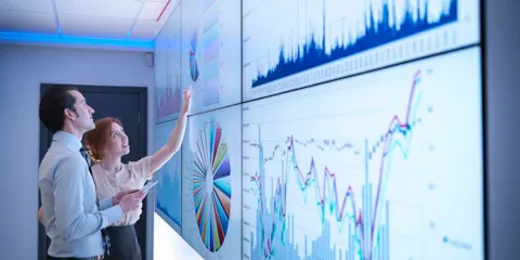 Data analytics illustration 