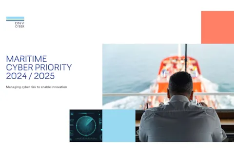 Maritime Cyber Priority 2024/25: Managing cyber risk to enable innovation