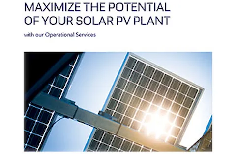 Maximize the potential of your solar PV plant
