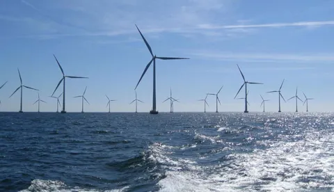 Offshore wind turbine foundation and analysis with Sesam software for offshore wind