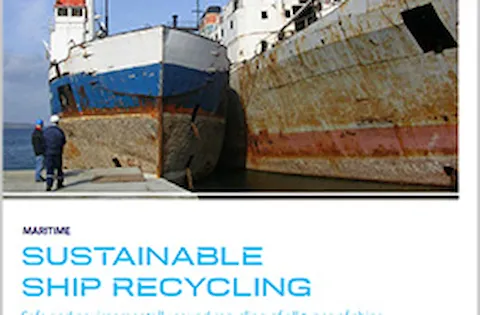 Sustainable ship recycling