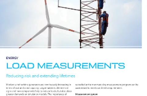 Load measurements for wind turbines