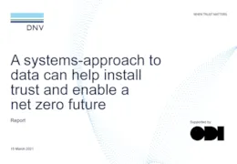 How data can support a net-zero future