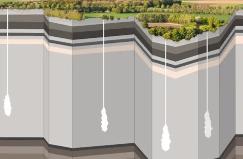 Hydrogen salt cavern storage